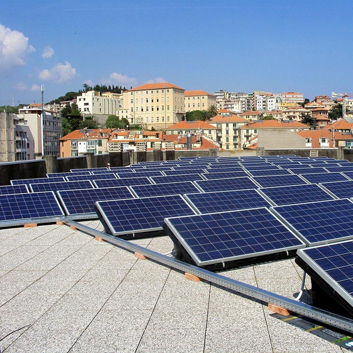 Soporte de techo solar
