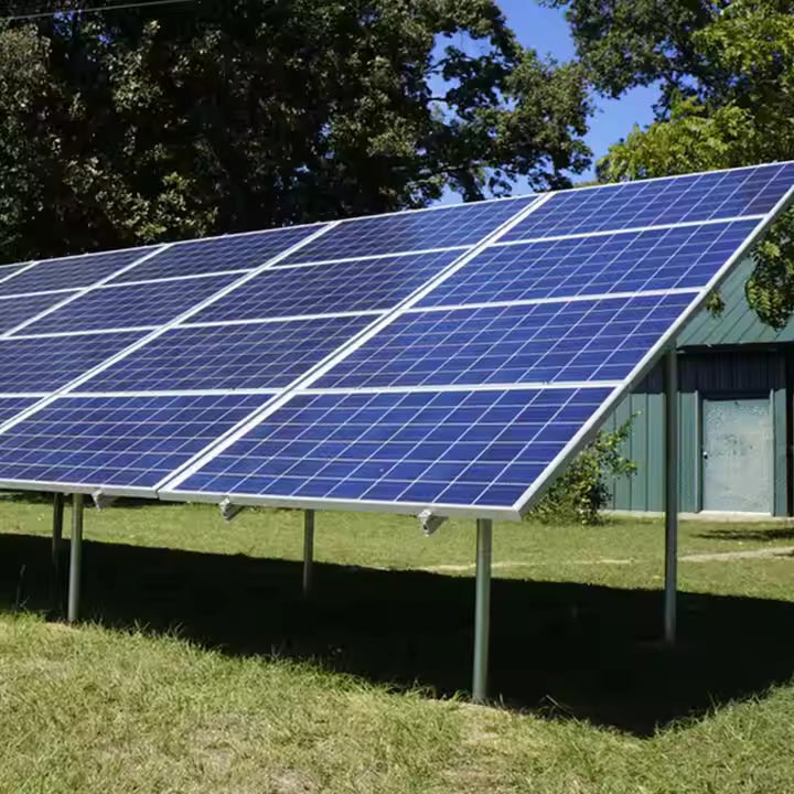 Monte de tierras solares
