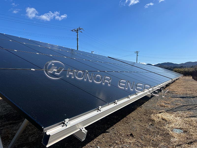 Finalización exitosa del proyecto de sistema de montaje solar en tierra de 700 kW en Sendai, Japón