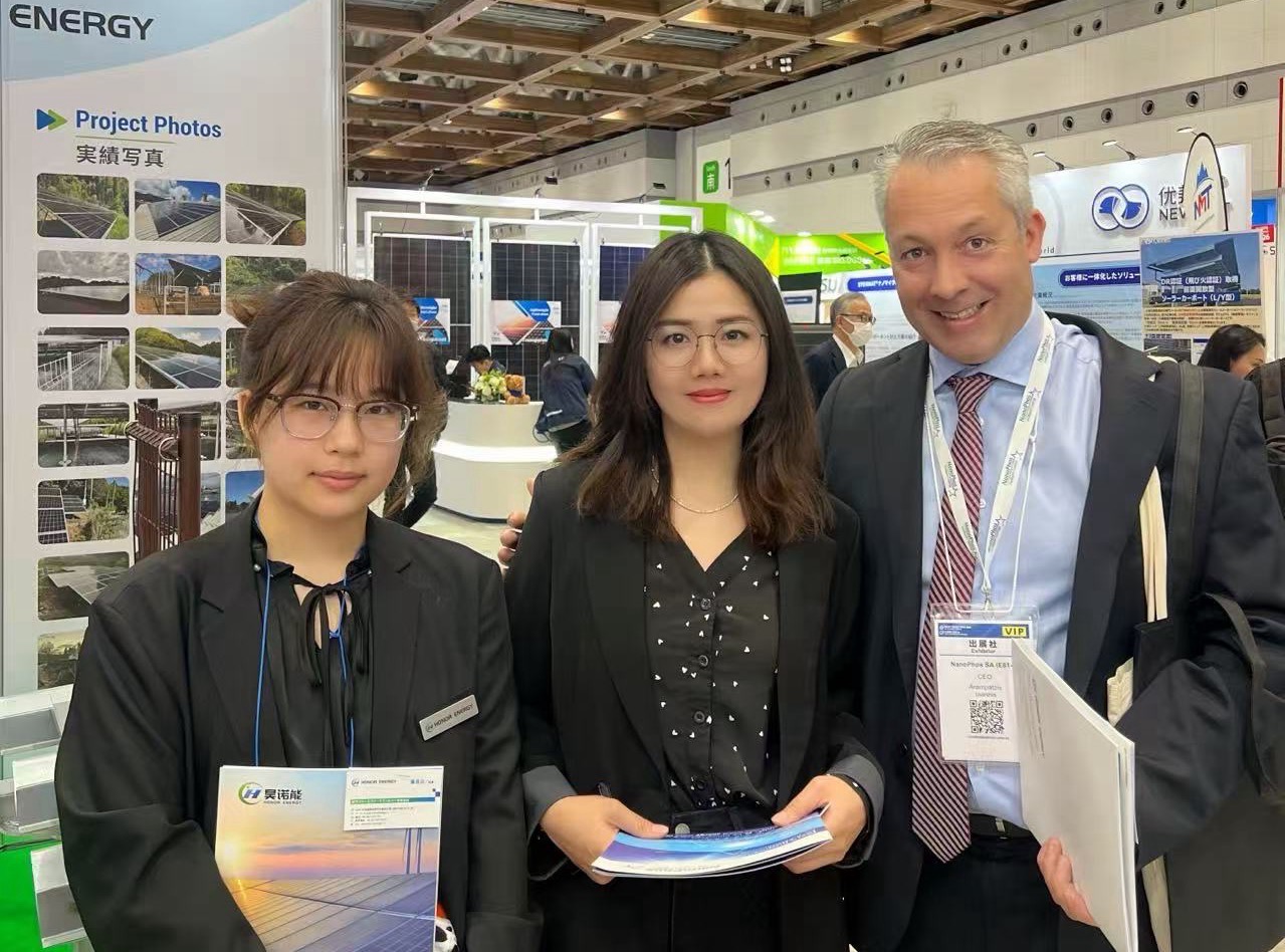 Participación exitosa en la exposición Smart Energy de Japón