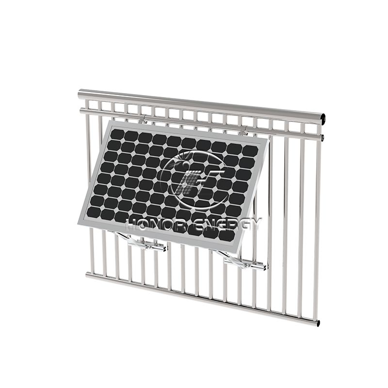 Soporte de balcón solar de aluminio