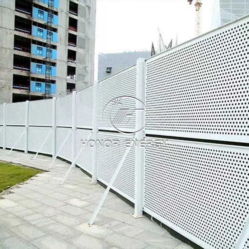 Valla de tipo de construcción