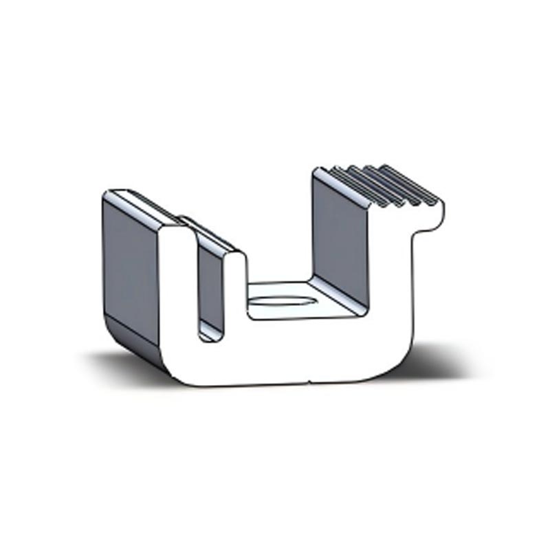 Abrazadera final solar sin taladro 2