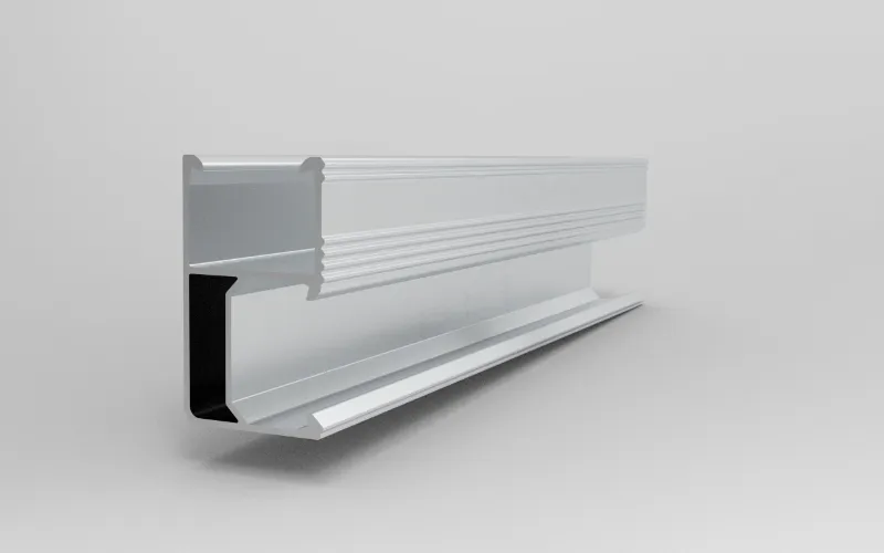 Riel de montaje solar de aluminio R45