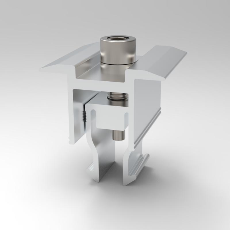 Abrazadera media rápida