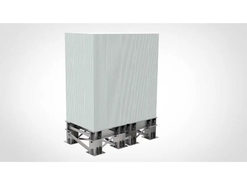 Bastidor de baterías solares