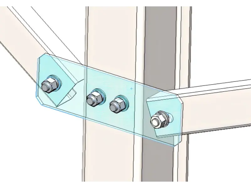 Placa de conexión solar