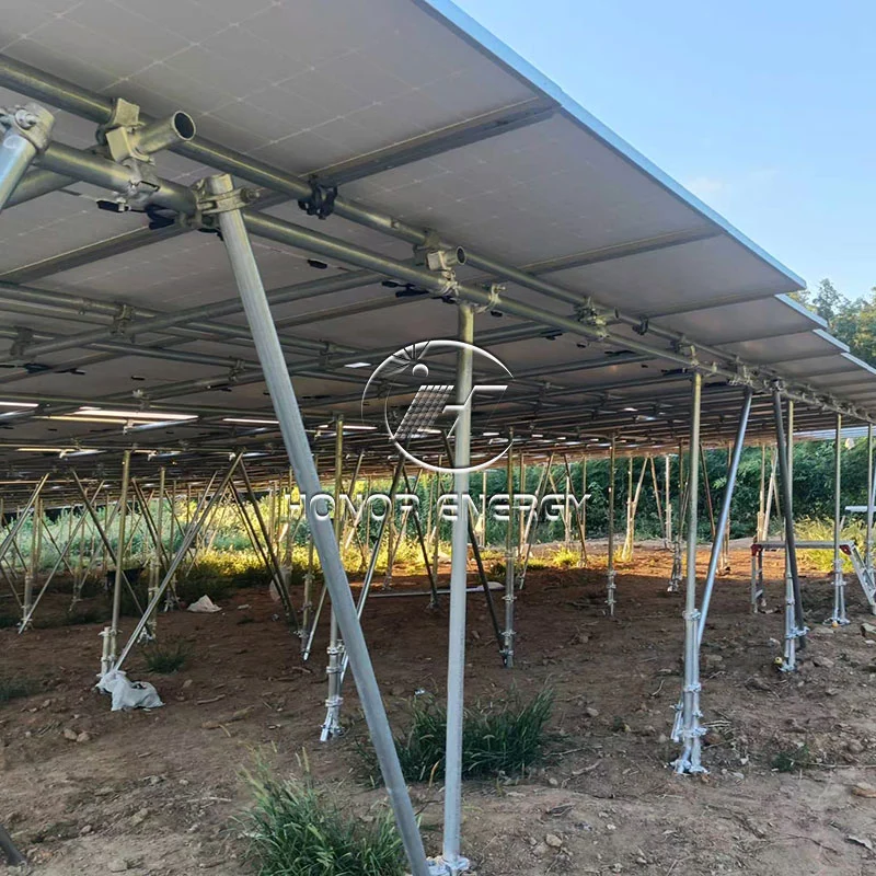 Montaje solar de tierra
