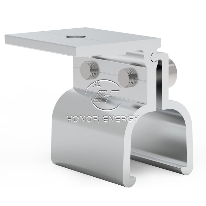 Clip-Clock para techo de metal