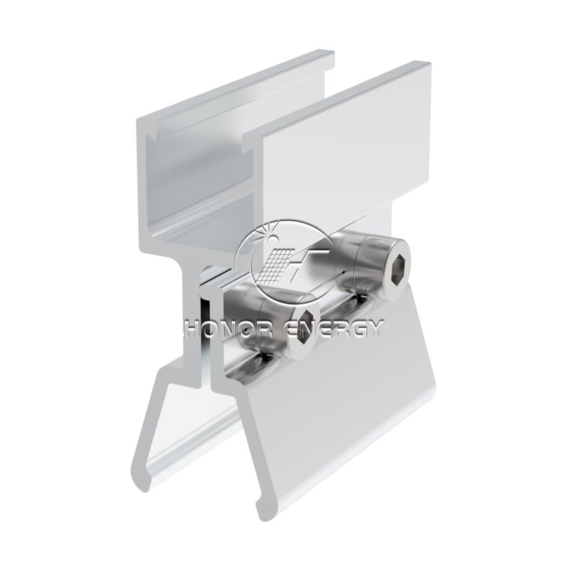 Kliplok solar para 406 techo de metal