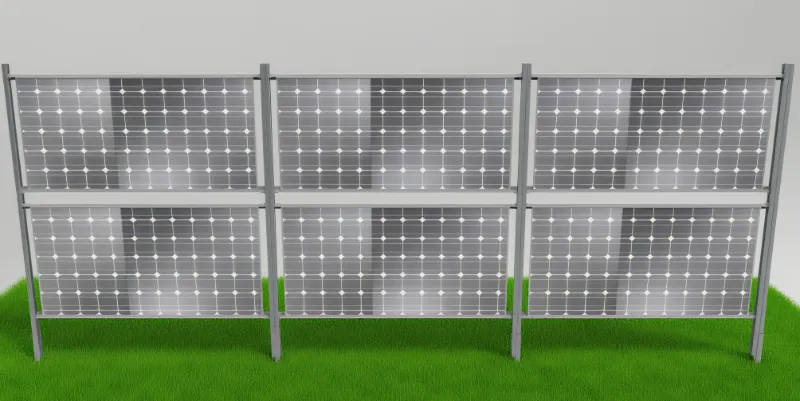 Montaje solar vertical de aluminio